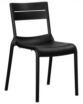 Стул обеденный DOBRIN TIM, черный (B-03)