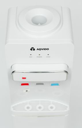 Кулер для воды напольный с охлаждением и нагревом электронный AQVIDO белый Кулер для воды напольный с охлаждением и нагревом электронный AQVIDO белый