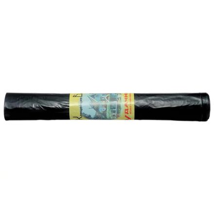 Мешки для мусора, 120 л, черные, в рулоне 10 шт., ПВД, 30 мкм, 70х110 см, КОНЦЕПЦИЯ БЫТА "Удачные", 0152