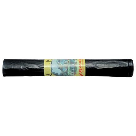 Мешки для мусора, 120 л, черные, в рулоне 10 шт., ПВД, 30 мкм, 70х110 см, КОНЦЕПЦИЯ БЫТА "Удачные", 0152