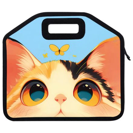 Папка-сумка ЮНЛАНДИЯ, 1 отделение, фетровые ручки, 34х30х11 см, "Cute catcher", 273379 Папка-сумка ЮНЛАНДИЯ, 1 отделение, фетровые ручки, 34х30х11 см, "Cute catcher", 273379