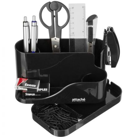 Набор настольный Attache Selection S-112 10 предметов черный Набор настольный Attache Selection S-112 10 предметов черный