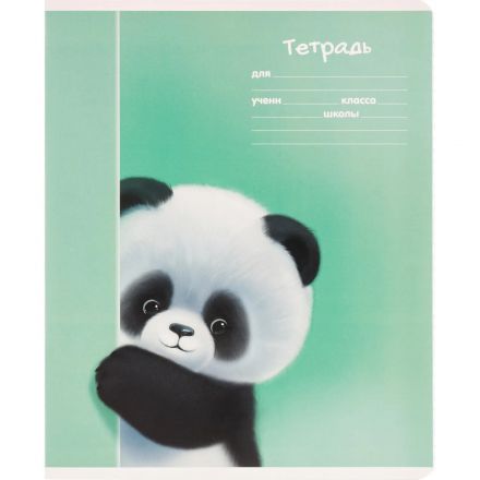 Тетрадь 12л, клетка, А5+ ПУШИСТИКИ,ассортимент 68526