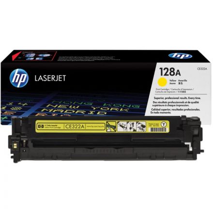 Картридж лазерный HP 128A CE322A жел. для CLJ CP1525/CM1415 Картридж лазерный HP 128A CE322A жел. для CLJ CP1525/CM1415