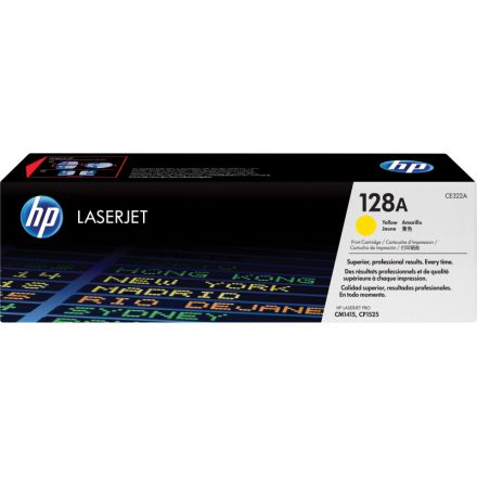Картридж лазерный HP 128A CE322A жел. для CLJ CP1525/CM1415 Картридж лазерный HP 128A CE322A жел. для CLJ CP1525/CM1415