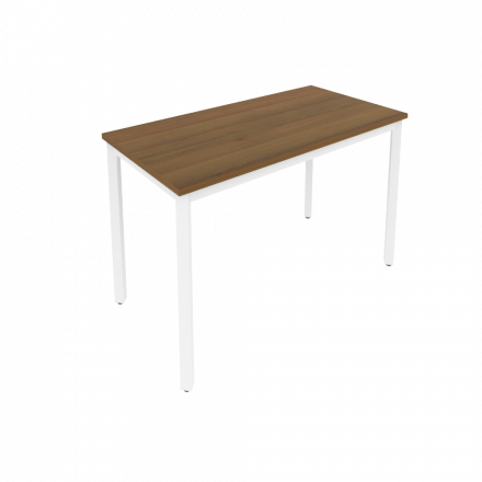 Slim Стол письменный на металлокаркасе С.СП-4.1 Орех/Белый металл 1180*600*750