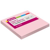 Стикеры Attache 76x76 мм пастельные розовые (1 блок, 100 листов)