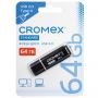 Флеш-диск 64 GB, CROMEX (КРОМЕКС) Standard USB 2.0, черный, 514160 Флеш-диск 64 GB, CROMEX (КРОМЕКС) Standard USB 2.0, черный, 514160