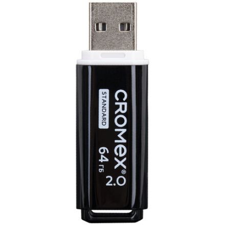 Флеш-диск 64 GB, CROMEX (КРОМЕКС) Standard USB 2.0, черный, 514160 Флеш-диск 64 GB, CROMEX (КРОМЕКС) Standard USB 2.0, черный, 514160
