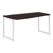 Стол эргономичный XQCT 169(L) Легно темный/Белый 1600х900х750