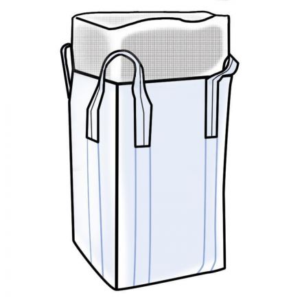 Биг Бэг 4-х стропный, 95x95x150 см., верх-юбка, дно глухое Биг Бэг 4-х стропный, 95x95x150 см., верх-юбка, дно глухое