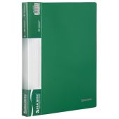 Папка 30 вкладышей BRAUBERG стандарт, зеленая, 0,6 мм, 221597 Папка 30 вкладышей BRAUBERG стандарт, зеленая, 0,6 мм, 221597