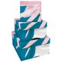 Набор квадратных коробок 3в1, MESHU "Tropical Flower", (19,5*19,5*11-15,5*15,5*9см) Набор квадратных коробок 3в1, MESHU "Tropical Flower", (19,5*19,5*11-15,5*15,5*9см)