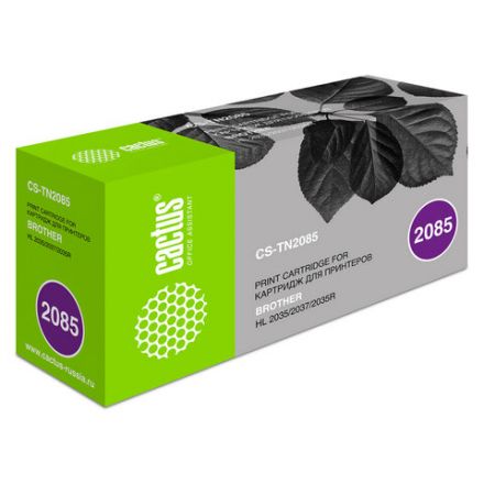 Картридж лазерный CACTUS (CS-TN2085) для BROTHER HL-2035R, ресурс 1500 страниц Картридж лазерный CACTUS (CS-TN2085) для BROTHER HL-2035R, ресурс 1500 страниц