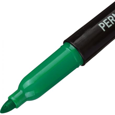 Маркер перманентный зеленый (толщина линии 2 мм)