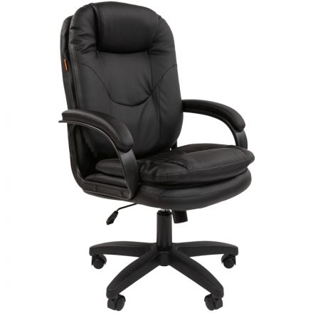 Кресло VT_Chairman 668LT черный пластик, экопремиум черный N Кресло VT_Chairman 668LT черный пластик, экопремиум черный N