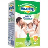 Средство от насекомых MOSQUIT Жид-ть от комаров 60 ноч Защита д/всей семьи