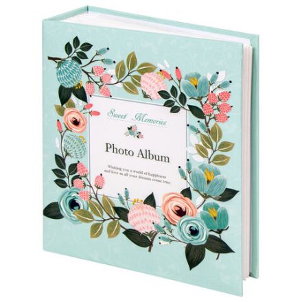 Фотоальбом BRAUBERG "Цветочный узор" на 304 фото 10х15 м, твердая обложка, термосклейка, 391162 Фотоальбом BRAUBERG "Цветочный узор" на 304 фото 10х15 м, твердая обложка, термосклейка, 391162