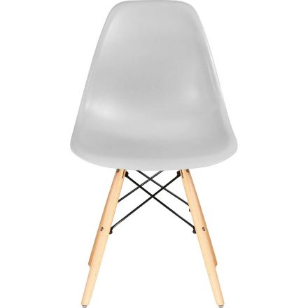 Стул LO_обеденный DOBRIN DSW LMZL-PP638_LB-MTR_P-GR-01 свет.бук/свет-сер