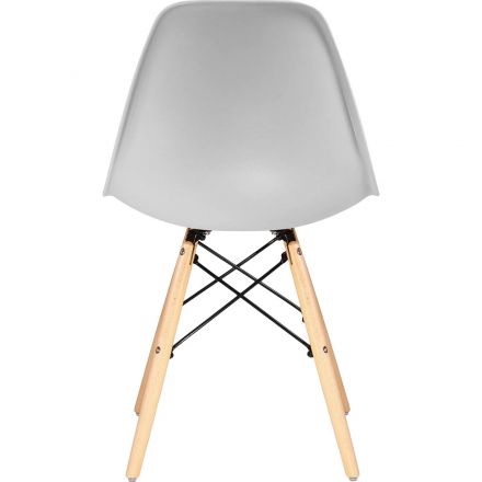 Стул LO_обеденный DOBRIN DSW LMZL-PP638_LB-MTR_P-GR-01 свет.бук/свет-сер