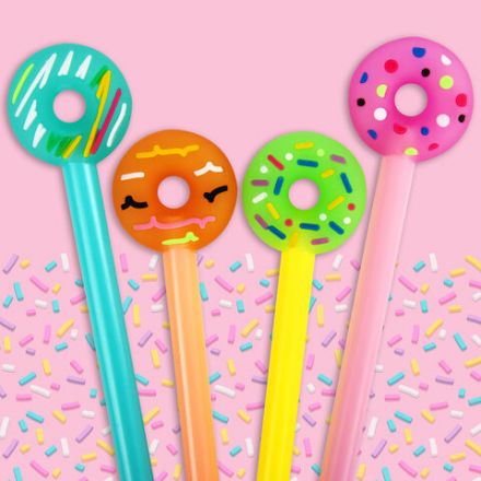 Ручка с топпером шариковая ЮНЛАНДИЯ "Пончик", корпус ассорти, СИНЯЯ, пишущий узел 0,7 мм, 143799 Ручка с топпером шариковая ЮНЛАНДИЯ "Пончик", корпус ассорти, СИНЯЯ, пишущий узел 0,7 мм, 143799