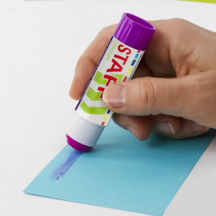 Клей-карандаш STAFF EVERYDAY, 16 г, обесцвечивающийся после высыхания, 226620 Клей-карандаш STAFF EVERYDAY, 16 г, обесцвечивающийся после высыхания, 226620