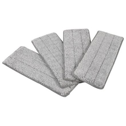 Насадки МОП для швабры (кармашки с 1-й стороны) КОМПЛЕКТ 4 шт., микрофибра, 33х12,5 см, LAIMA, 608145 Насадки МОП для швабры (кармашки с 1-й стороны) КОМПЛЕКТ 4 шт., микрофибра, 33х12,5 см, LAIMA, 608145