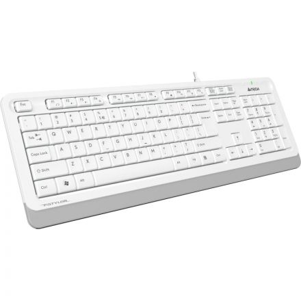 Набор клавиатура+мышь A4Tech Fstyler F1010 клав:бел/сер мышь:бел/сер USB