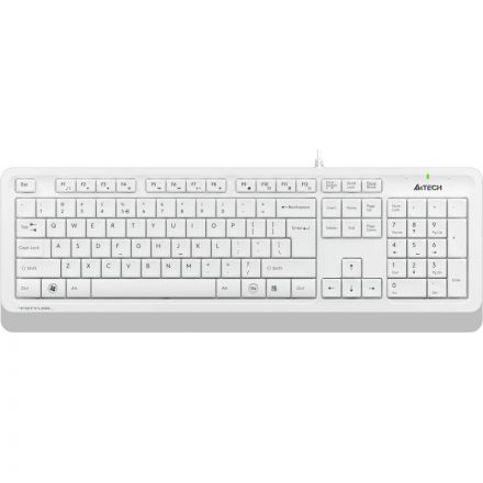 Набор клавиатура+мышь A4Tech Fstyler F1010 клав:бел/сер мышь:бел/сер USB
