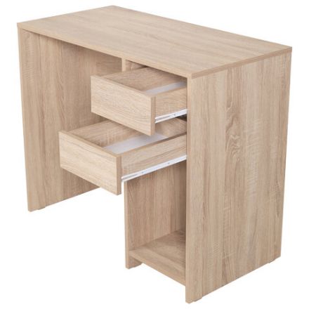 Стол письменный/компьютерный BRABIX "Scandi CD-017", 900х450х750 мм, 2 ящика, дуб сонома, 641895, ЦБ013706-2 Стол письменный/компьютерный BRABIX "Scandi CD-017", 900х450х750 мм, 2 ящика, дуб сонома, 641895, ЦБ013706-2