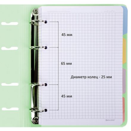 Тетрадь на кольцах А5 175х220 мм, 120 л., пластик с блестками, с резинкой и разделителями, BRAUBERG, Зеленый, 404632 Тетрадь на кольцах А5 175х220 мм, 120 л., пластик с блестками, с резинкой и разделителями, BRAUBERG, Зеленый, 404632
