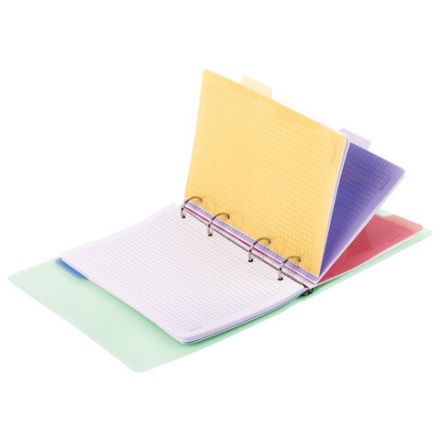 Тетрадь на кольцах А5 175х220 мм, 120 л., пластик с блестками, с резинкой и разделителями, BRAUBERG, Зеленый, 404632 Тетрадь на кольцах А5 175х220 мм, 120 л., пластик с блестками, с резинкой и разделителями, BRAUBERG, Зеленый, 404632