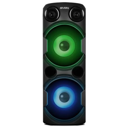 Колонка портативная SVEN PS-750, 80 Вт, TWS, Bluetooth, FM, USB, microSD, LED-дисп, черная, SV-019617 Колонка портативная SVEN PS-750, 80 Вт, TWS, Bluetooth, FM, USB, microSD, LED-дисп, черная, SV-019617